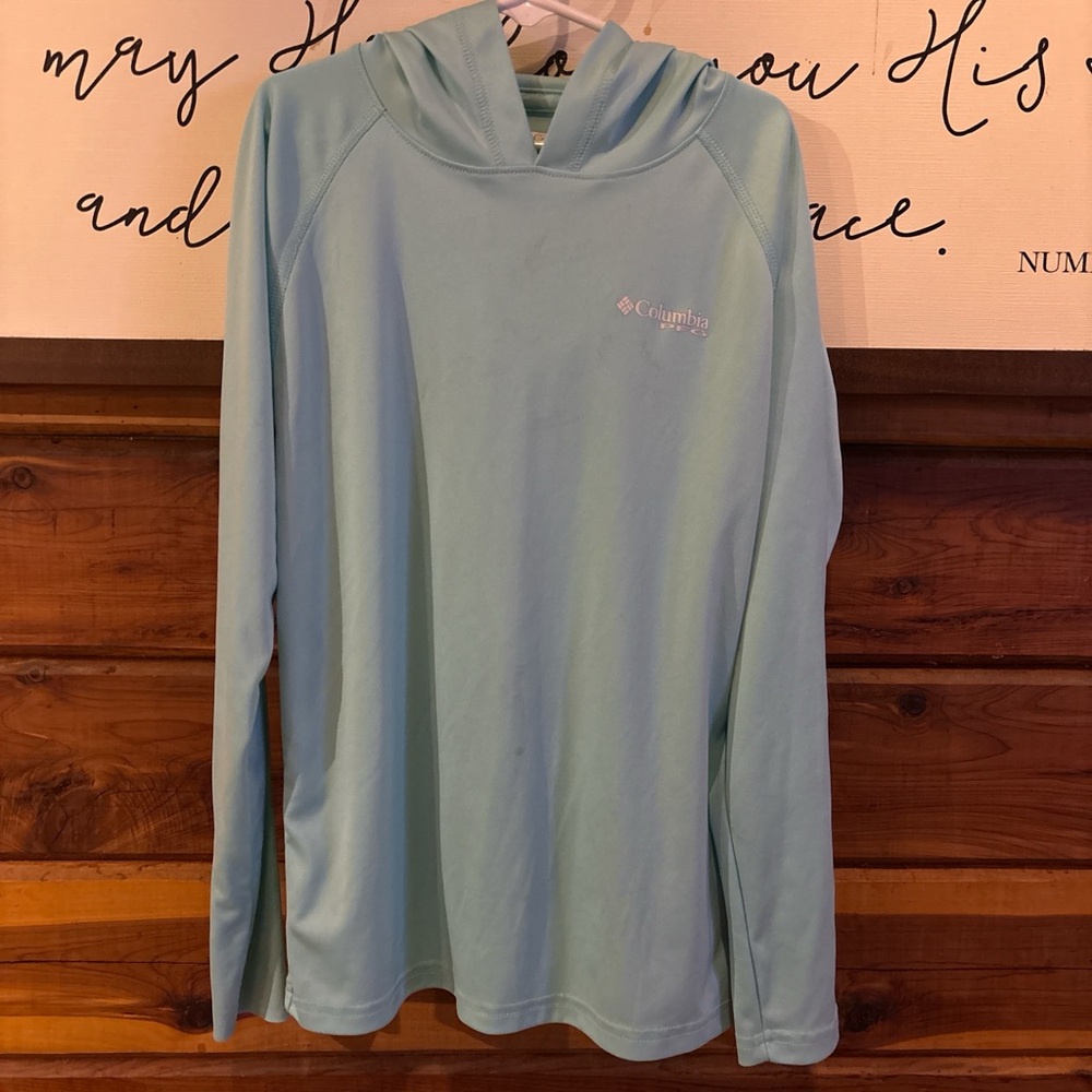 Columbia Aqua Blue Sportswear